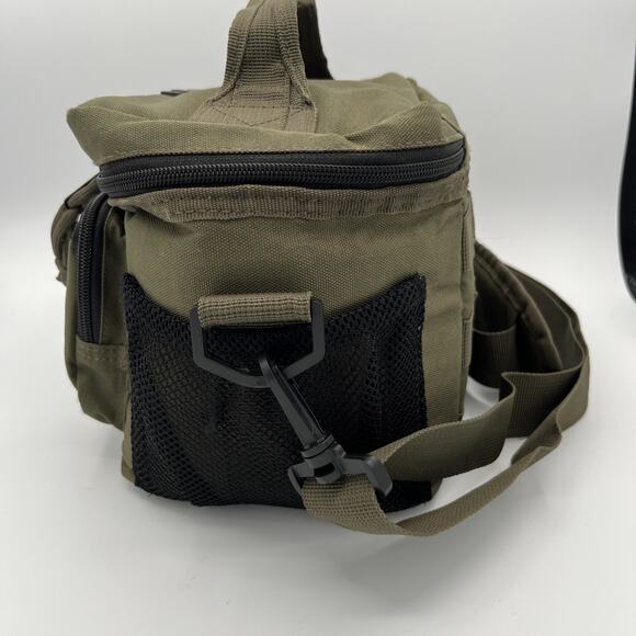 High Speed Daddy Lunch Box Bag Insulated Durable Cooler Fishing Bait Bag Green - Picture 3 of 9